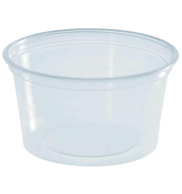 Plastic souffle beker PS transparant 80ml Ø7cm (3000 stuks)