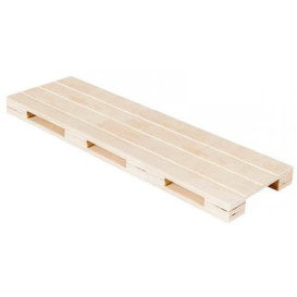 Houten mini Pallet Bediening Platter 40x15x2cm (20 stuks)