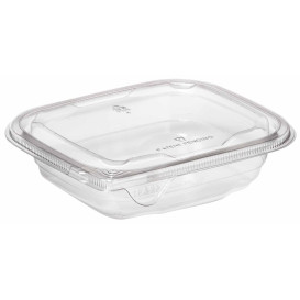 Plastic deli Container PET onverbrekelijk 375ml 14x12x4cm (504 stuks)