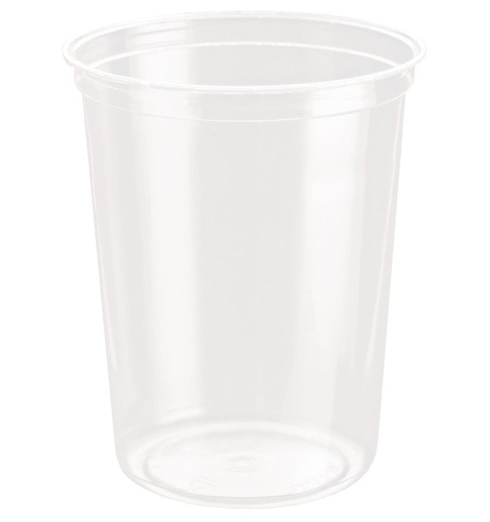 Plastic deli Container rPET "DeliGourmet" 32 Oz/946ml (500 stuks)