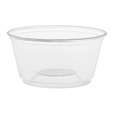 Plastic PET Container Kristal Solo® 150ml Ø9,2cm (50 stuks)