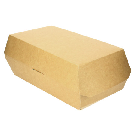 Sandwich Paper Container kraft 20x10x8cm (25 stuks)