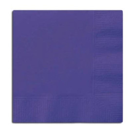 Papieren servet blauw 20x20cm (100 stuks) 