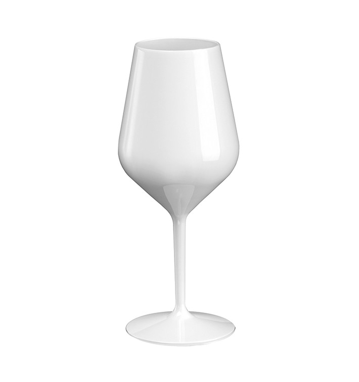 Plastic herbruikbaar glas Wijn "Tritan" wit 470ml (1 stuk) 