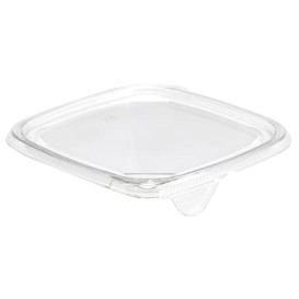 Plastic Deksel voor Deli Container PET Plat 12x12cm (100 stuks) 