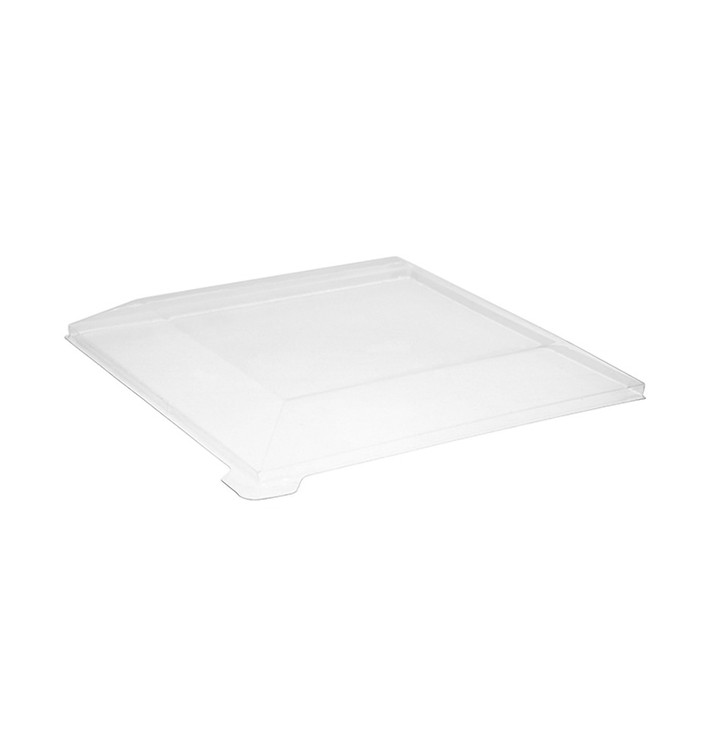 Plastic PET Deksel transparant 17x17cm (25 stuks) 