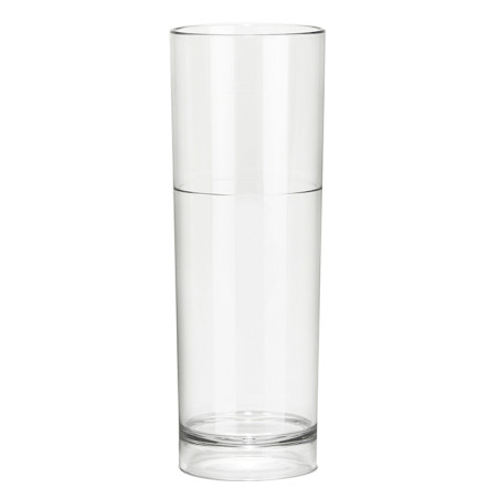 Herbruikbaar Durable Glas SAN Tumbler transparant 200ml (6 stuks) 