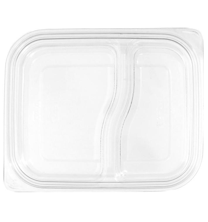 Plastic Deksel voor Deli Container PET Plat 18x15cm (75 stuks) 