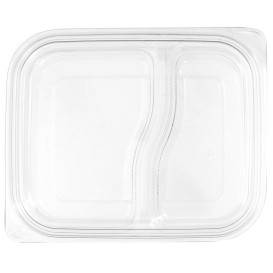 Plastic Deksel voor Deli Container PET Plat 18x15cm (450 stuks)