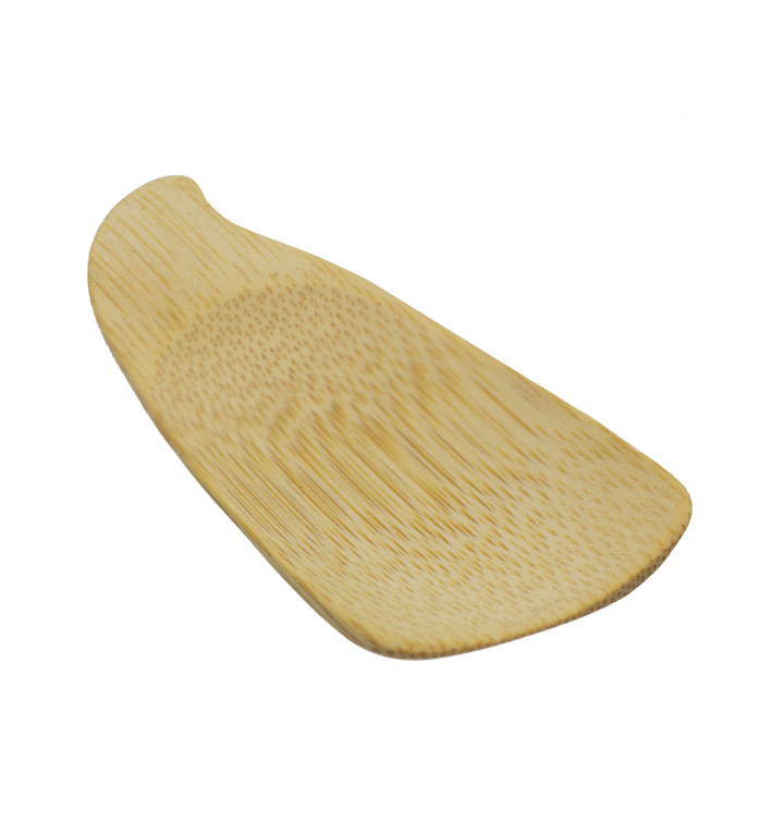 Bamboe proeving lepel 10x4cm (144 stuks)