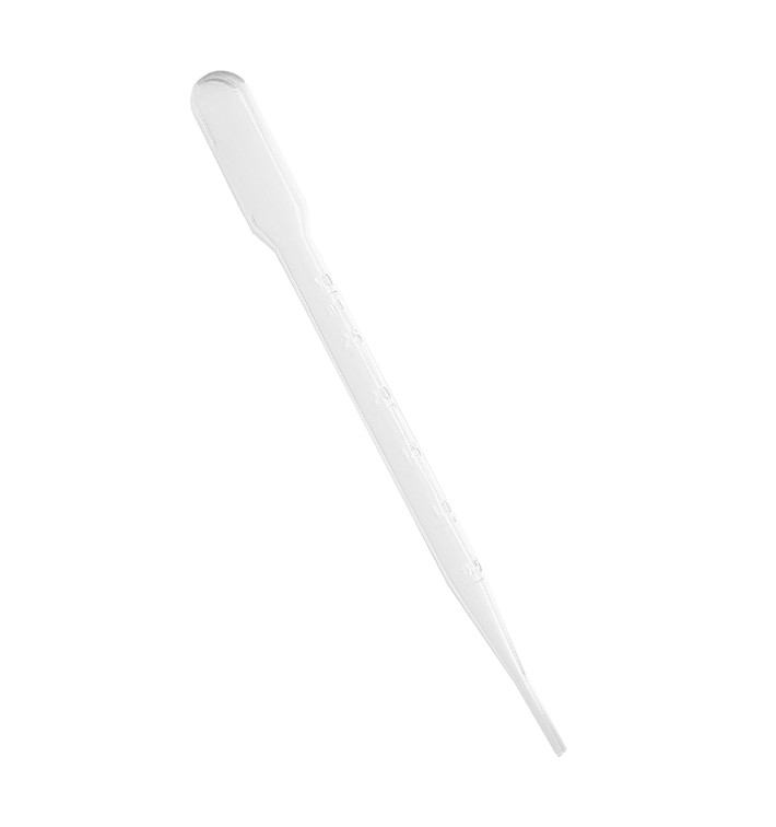 Pipetten van plastic kwaliteit 3ml 16cm (25 stuks) 