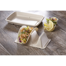 Suikerriet Taco houder 18x11x5cm (300 stuks)