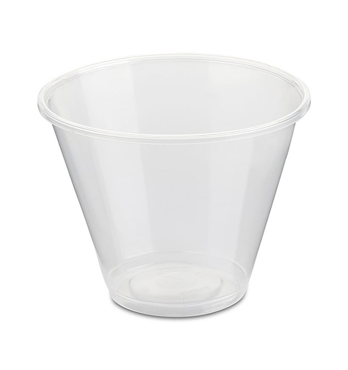 Plastic PP Container transparant 280ml Ø9,4cm (800 stuks)