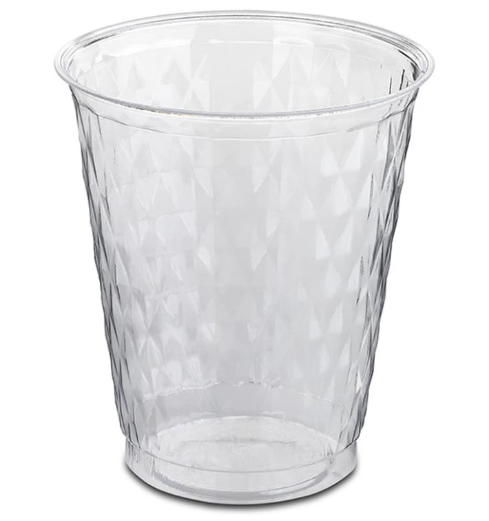 Plastic PS beker Kristal "Ruben" 250ml (50 stuks) 