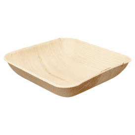 Palm blad kom 20x20x4cm (25 stuks)