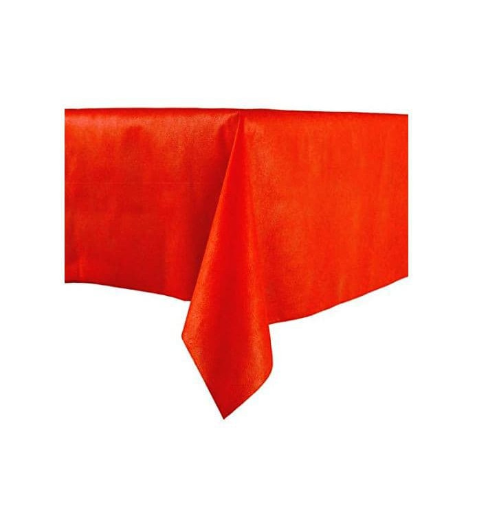 Tafelkleed Novotex niet geweven rood 100x100cm (150 stuks) 