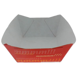 Kartonnen Snackbakjes 350ml 10,6x7,3x4,5cm (1000 stuks)