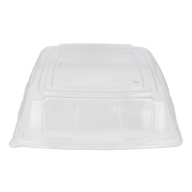 Plastic PET Deksel transparant 36x36cm (25 stuks)