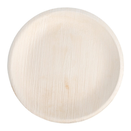 Palm blad bord Rond vormig Ø18cm (25 stuks) 