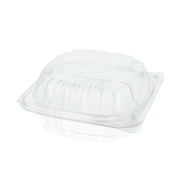 Plastic scharnierende Deli-Container OPS "transparant Seal" 120ml (500 stuks)