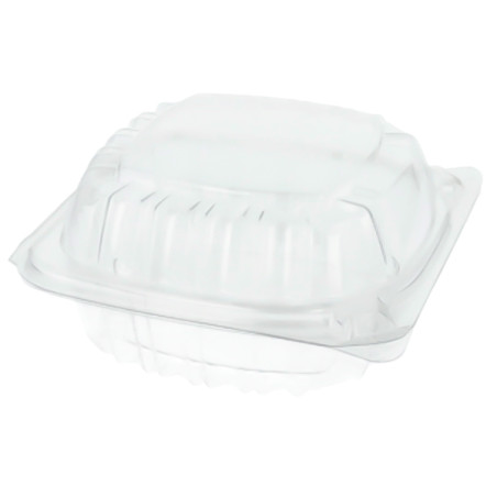 Plastic scharnierende Deli-Container OPS "transparant Seal" 120ml (500 stuks)