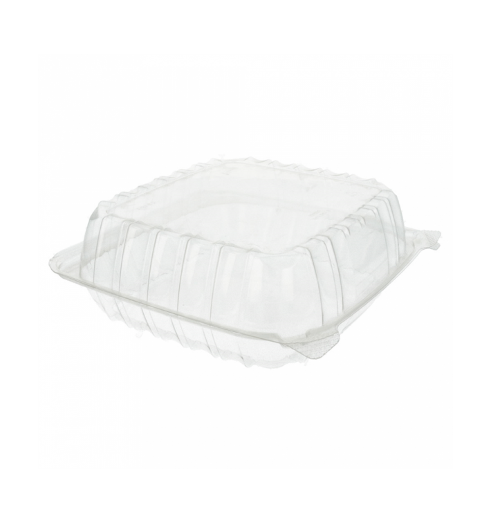 Plastic scharnierende Deli-Container OPS "transparant Seal" 335ml (250 stuks)