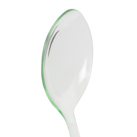 Plastic Proeving lepel PS "Water groen" 12 cm (100 stuks) 