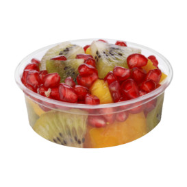 Tub Deli Container PLA transparant Compostable 235ml (500 stuks)