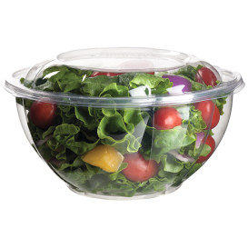 Saladekom met Deksel PLA 940ml (50 stuks) 