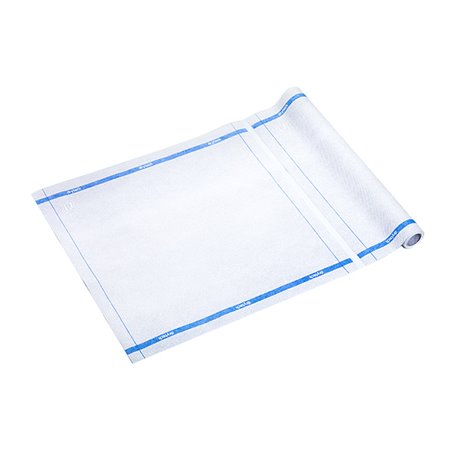 Doekjes Rol "Drentech" blauwe randen 40x40cm P40cm (100 stuks)