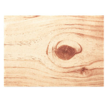 Herbruikbaar Katoenen placemat "Day Drap" hout 32x45cm (12 stuks) 