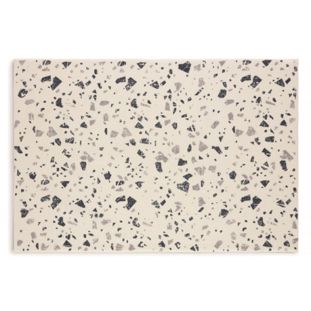 Herbruikbaar Katoenen placemat "Day Drap" Terrazzo 32x45cm (12 stuks) 