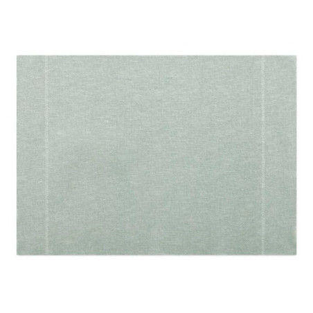 Herbruikbaar Katoenen placemat "Day Drap" parel grijs 32x45cm (12 stuks) 
