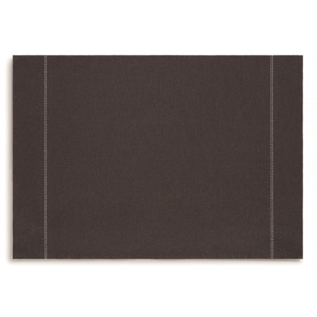 Herbruikbaar Katoenen placemat "Day Drap" Anthracite 32x45cm (72 stuks)