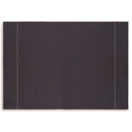 Katoenen placemat "Daen Drap" donker blauw 32x45cm (72 stuks)