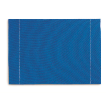 Herbruikbaar Katoenen placemat "Day Drap" Roenal blauw 32x45cm (12 stuks) 