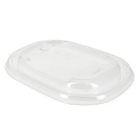 Plastic PET Deksel voor Container 19x15cm (50 stuks) 