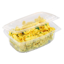 Plastic Container Microwave PP transparant 1800ml 19,0x18,5cm (50 stuks) 