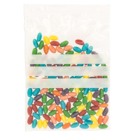 Plastic zak met rits Automatische sluiting Schrijfblokje 18x25cm G-160 (1000 stuks)