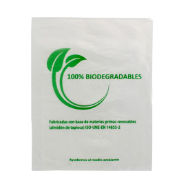 Plastic zak 100% biologisch afbreekbaar 23x30cm (100 stuks)