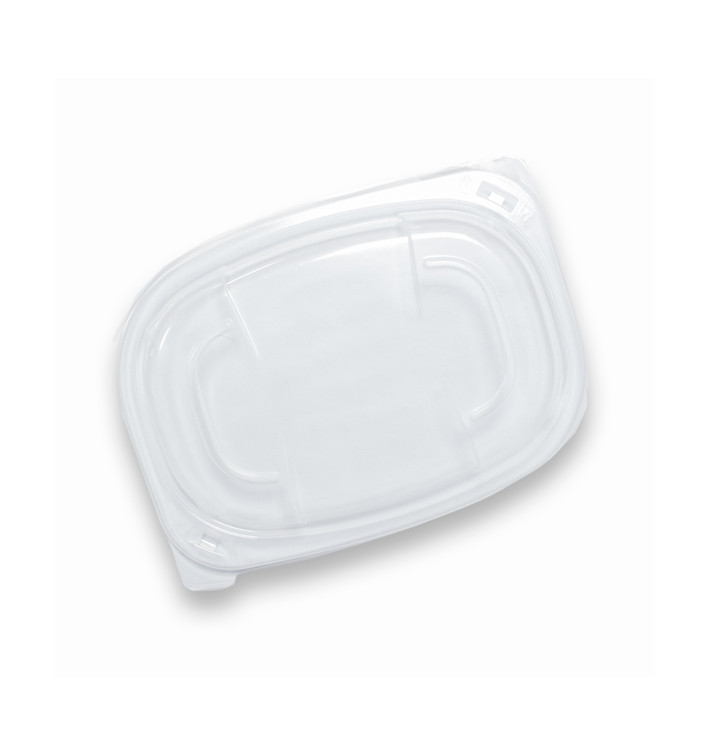 Plastic Deksel transparant Container PP 400/600ml 19x14x2cm (20 stuks) 