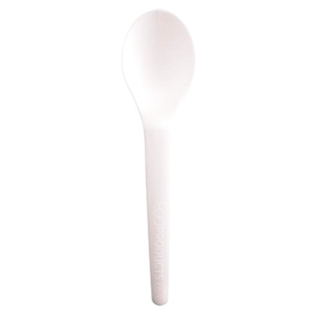 Cornstarch Teaspoon White CPLA 12cm (100 stuks) 