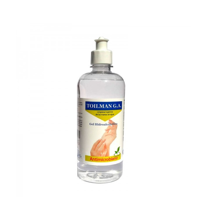 Antibacteriële Hydroalcoholische Sanitaire Gel 500ml (12 stuks)