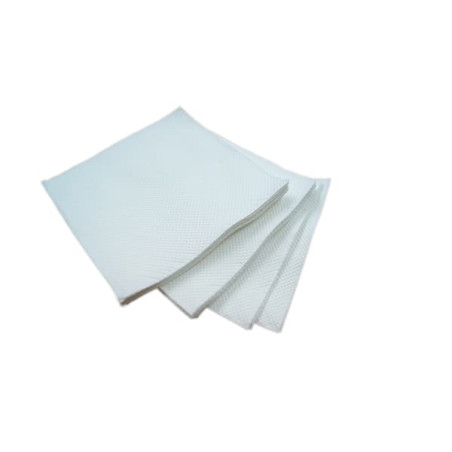Papieren servet Micropunt wit ECO 20x20cm 2C (100 stuks)