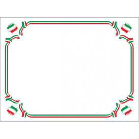 Papieren Placemats 30x40cm "Italia" 40g (1000 stuks)