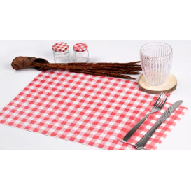 Papieren Placemats 30x40cm "Vichy" 40g (1000 stuks)