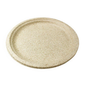 Tarwestro bord Naturel Ø26 cm (50 stuks) 