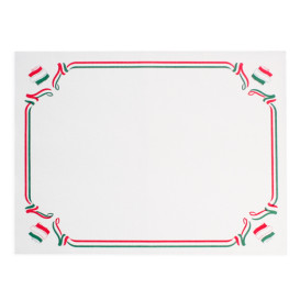 Papieren Placemats 30x40cm "Italia" 40g (1000 stuks)