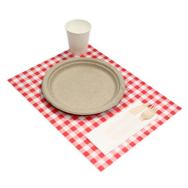 Papieren Placemats 30x40cm "Vichy" 40g (1000 stuks)