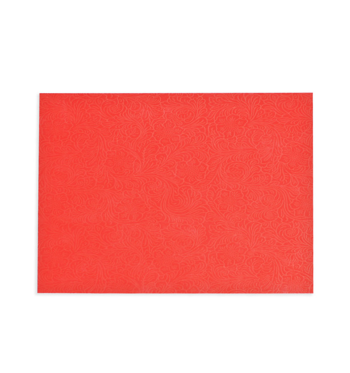 Niet geweven PLUS Placemat Rood 30x40cm (400 stuks) 